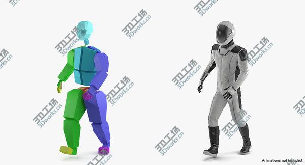 images/goods_img/20210312/Futuristic Astronaut Space Suit Rigged 3D model/4.jpg